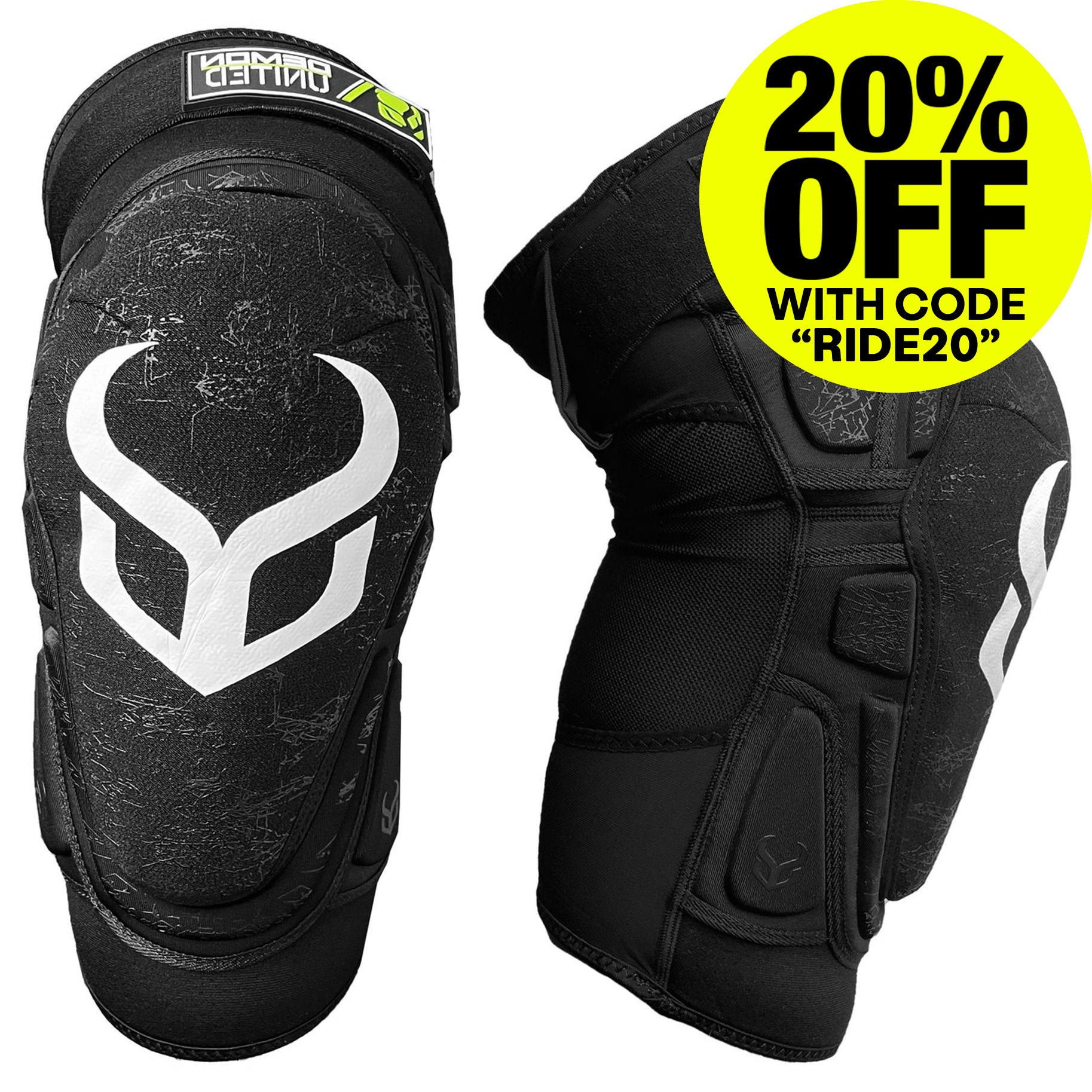 Demon Hyper X V4 D3O Knee Pads for Onewheel GT S-Series, GT, XR, Pint X, &  Pint™ | Onewheel Knee Pads