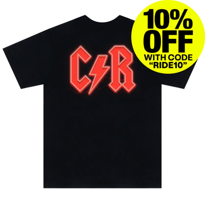 Craft&Ride® Neon T-Shirt in Black
