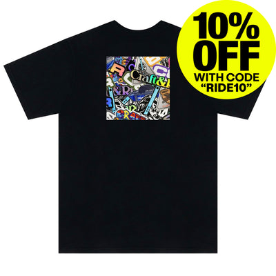 Craft&Ride® Stickers Box Logo T-Shirt - Black