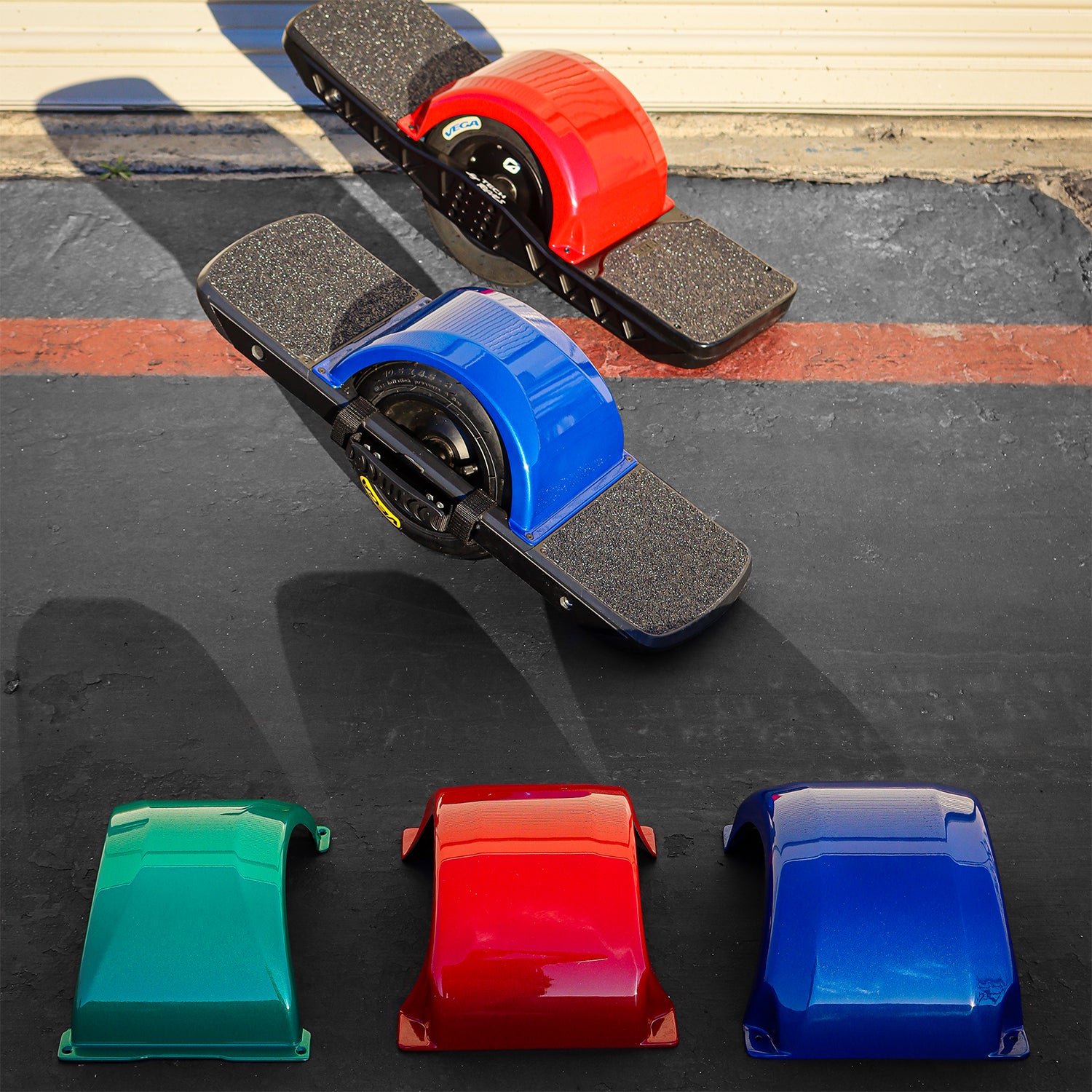【新作からSALEアイテム等お得な商品満載】 Colored Craft&Ride Carbon Fiber Fender for Onewheel パーツ