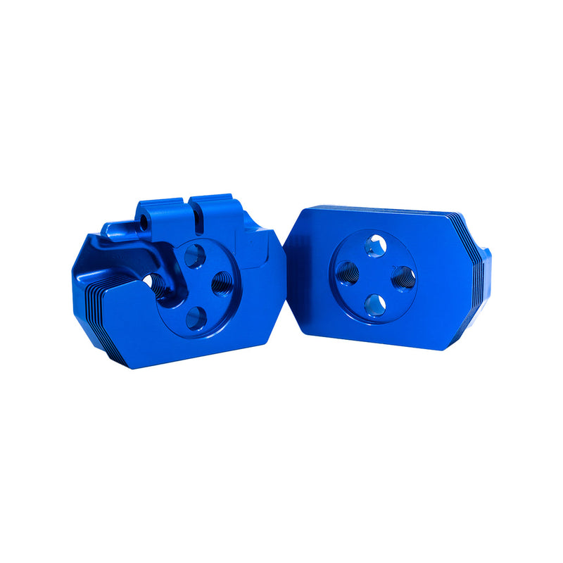 Float Blocks for Onewheel GT S-Series & GT™ | The Float Life | Onewheel GT Axle Blocks - OG Blue