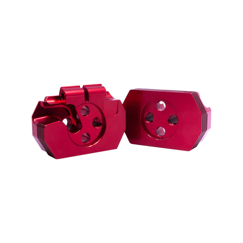 Float Blocks for Onewheel GT S-Series & GT™ | The Float Life | Onewheel GT Axle Blocks - Red