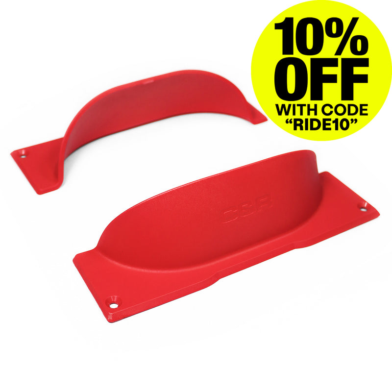 Craft&Ride® Cabrio Fenders for Onewheel Pint X & Pint™ | Onewheel Pint X Fenders - Red