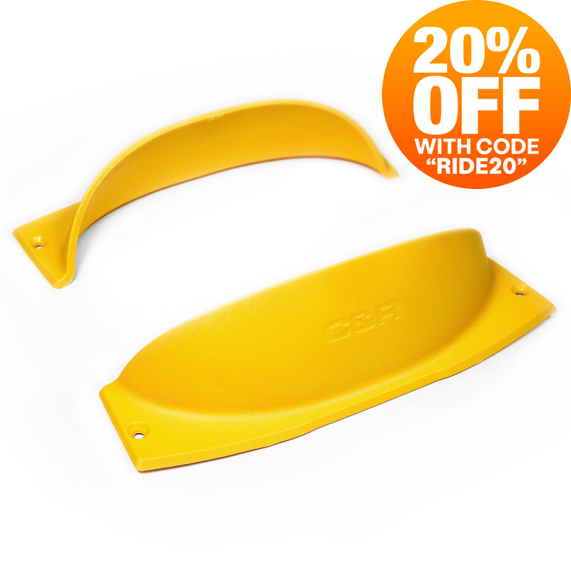 Craft&Ride® Cabrio Fenders for Onewheel GT S-Series & GT™ | Onewheel GT Fenders - Yellow