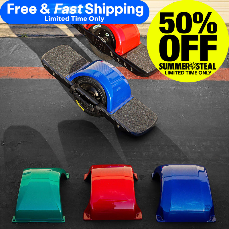 Colored Craft&Ride® Carbon Fiber Fender for Onewheel+ XR, Pint X, & Pint™ | Onewheel Fender