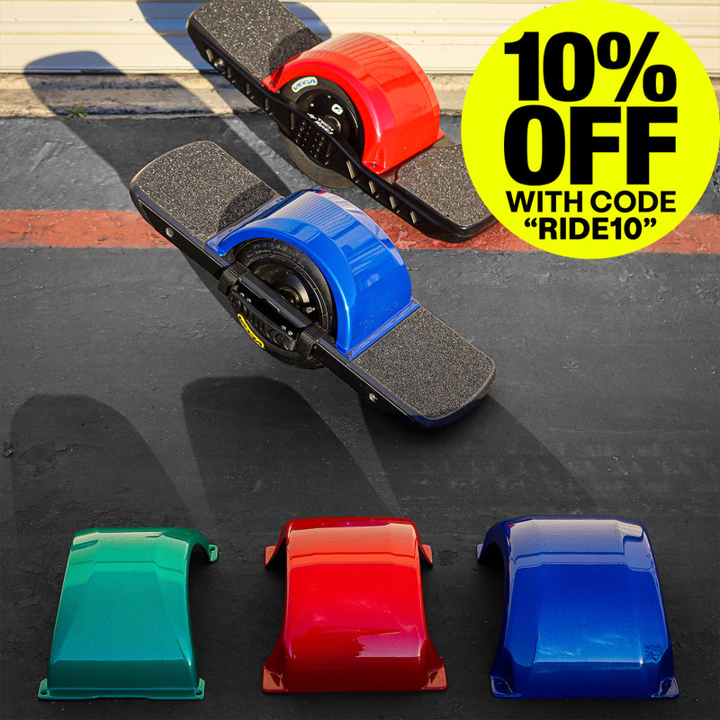 Colored Craft&Ride® Carbon Fiber Fender for Onewheel+ XR, Pint X, & Pint™ | Onewheel Fender