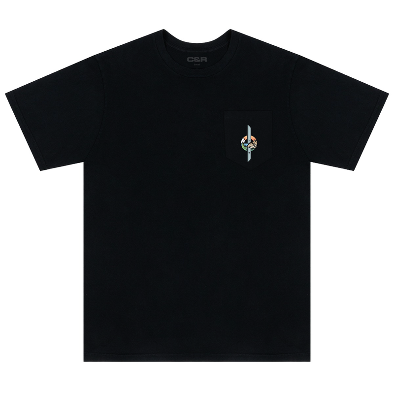 Craft&Ride® Adventure T-Shirt in Black