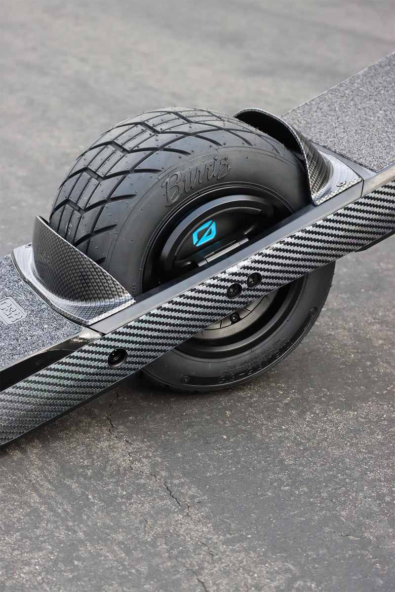 Craft&Ride® Cabrio Fenders for Onewheel Pint X & Pint™ | Onewheel Pint X Fenders in Printed Carbon Fiber Edition