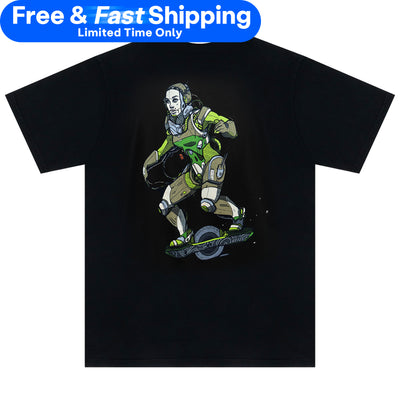 Craft&Ride® Cyborg T-Shirt in Black