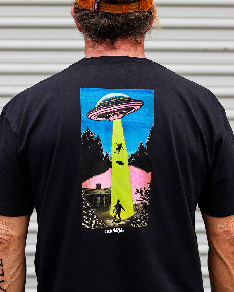 Craft&Ride® UFO T-Shirt in Black