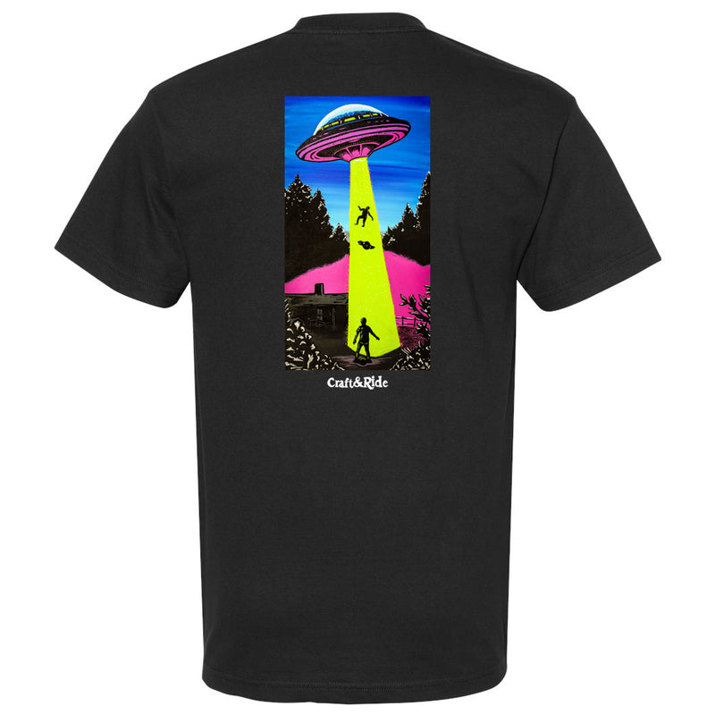Craft&Ride® UFO T-Shirt in Black