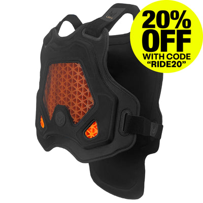 Demon Ghost D3O Chest and Back Protector for Onewheel GT S-Series, GT, XR, Pint X, & Pint™ | Onewheel Chest & Back Protector