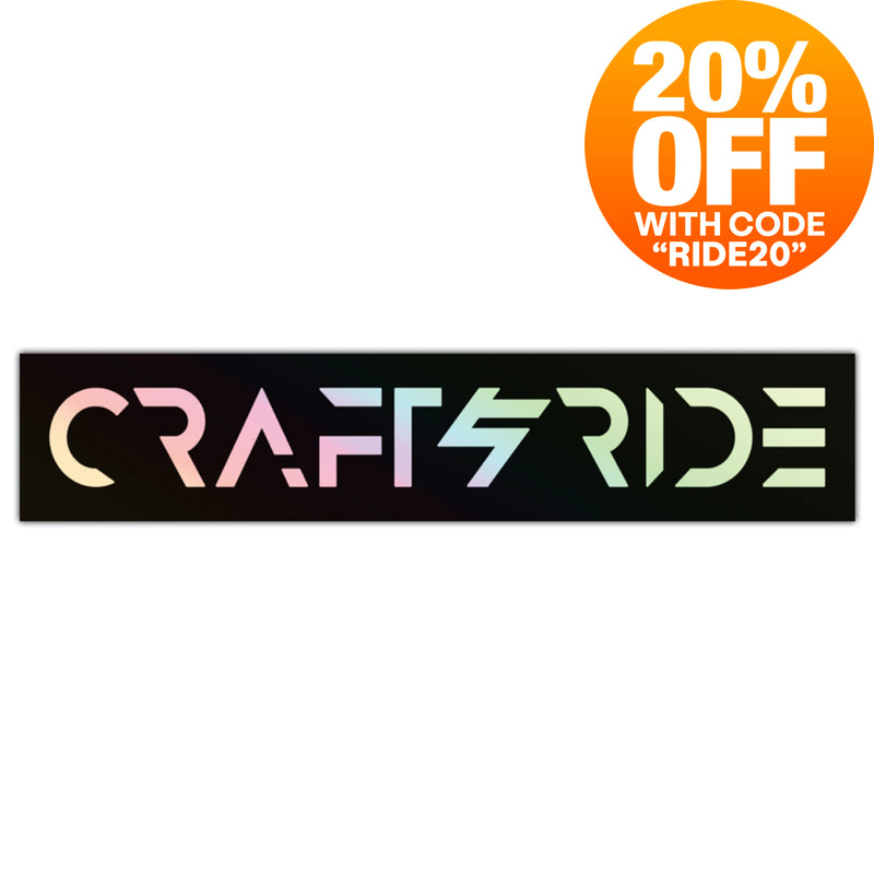 Craft&Ride® Future Sticker in Holographic Edition