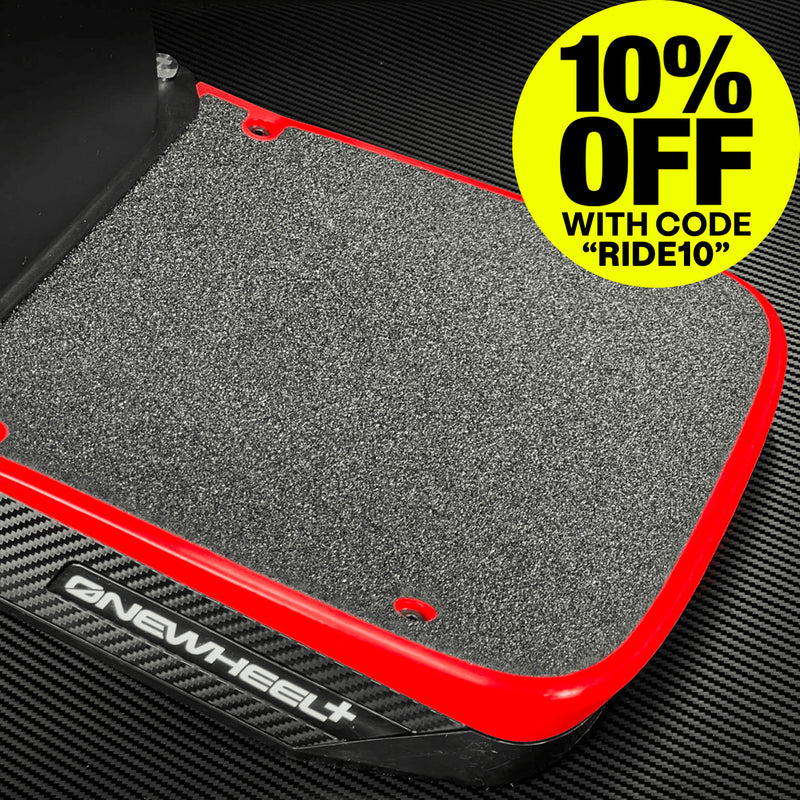 Platypus Concave Foot Pad for Onewheel GT S-Series, GT, & XR™ | Land-Surf | Onewheel Foot Pad - Red