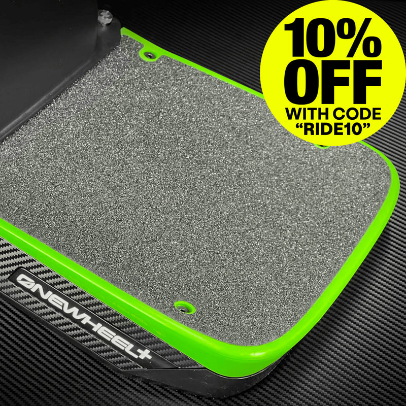 Platypus Concave Foot Pad for Onewheel+ XR™ in Green