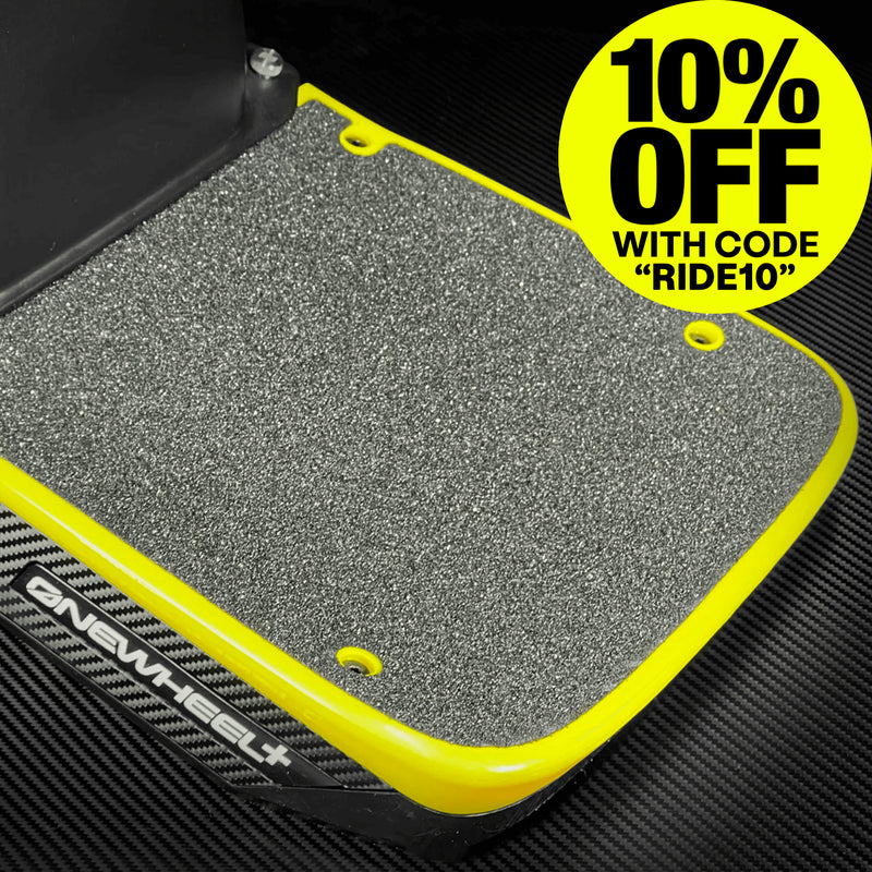 Platypus Concave Foot Pad for Onewheel GT S-Series, GT, & XR™ | Land-Surf | Onewheel Foot Pad - Yellow