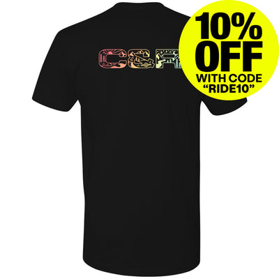 Craft&Ride® Ride All Day T-Shirt in Black