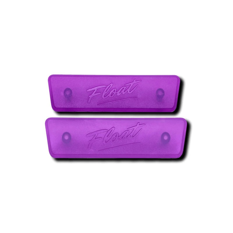 Rail Badges for WTF Homebrew Rails in Purple Retro 64