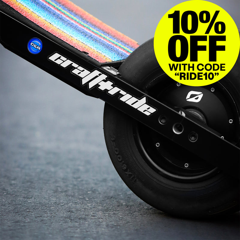 Craft&Ride® Rail Stickers for Onewheel GT S-Series, GT, XR, Pint X, & Pint™ | Onewheel Rail Stickers