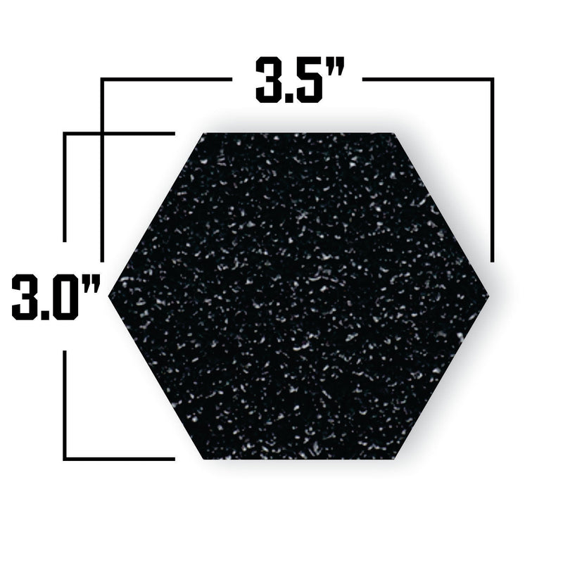 Spare/Replacement Hexagons for Ignite Foam Grip Tape by 1Wheel Parts