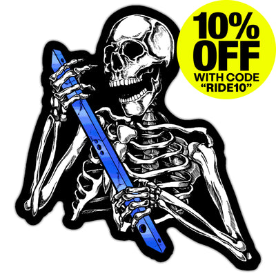 Craft&Ride® Skull&Rail Sticker