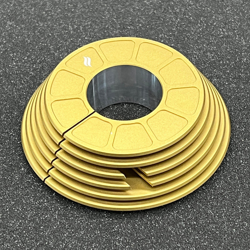 Stone Cold Chillers Axle Heatsinks for Onewheel GT & GT S-Series™ in Gold