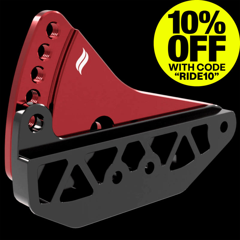 VRH (Variable Ride Height) System for Onewheel GT S-Series & GT™ | Land-Surf | Onewheel GT Lower Kit - Red
