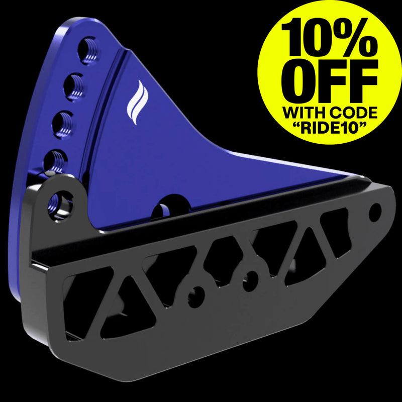 VRH (Variable Ride Height) System for Onewheel GT S-Series & GT™ | Land-Surf | Onewheel GT Lower Kit - Blue