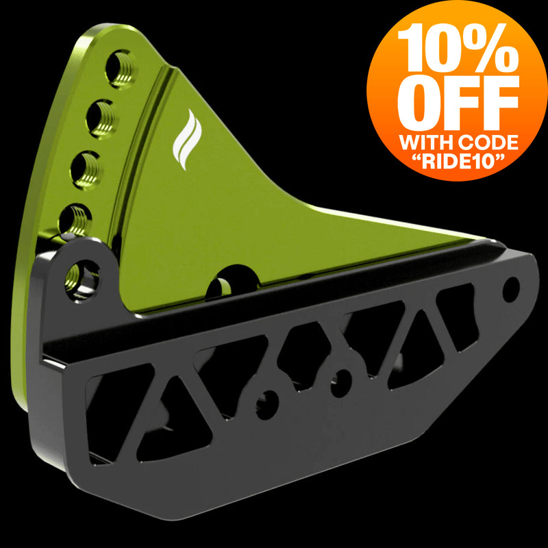 VRH (Variable Ride Height) System for Onewheel GT S-Series & GT™ | Land-Surf | Onewheel GT Lower Kit - Green