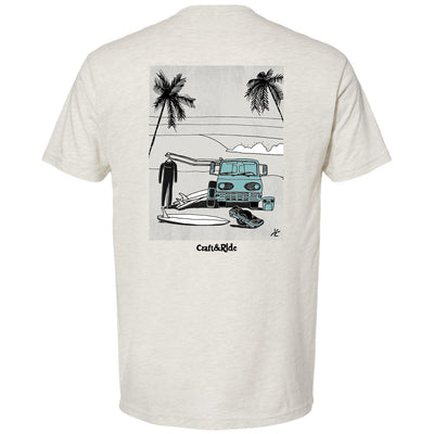 Craft&Ride Baja T-Shirt in Oatmeal