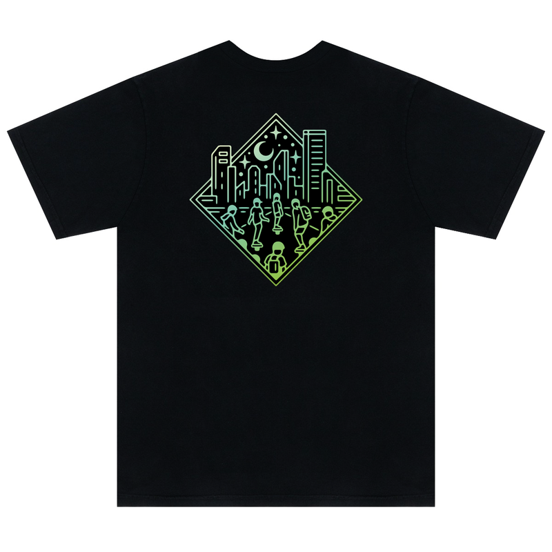 Craft&Ride Group Ride T-Shirt in Black