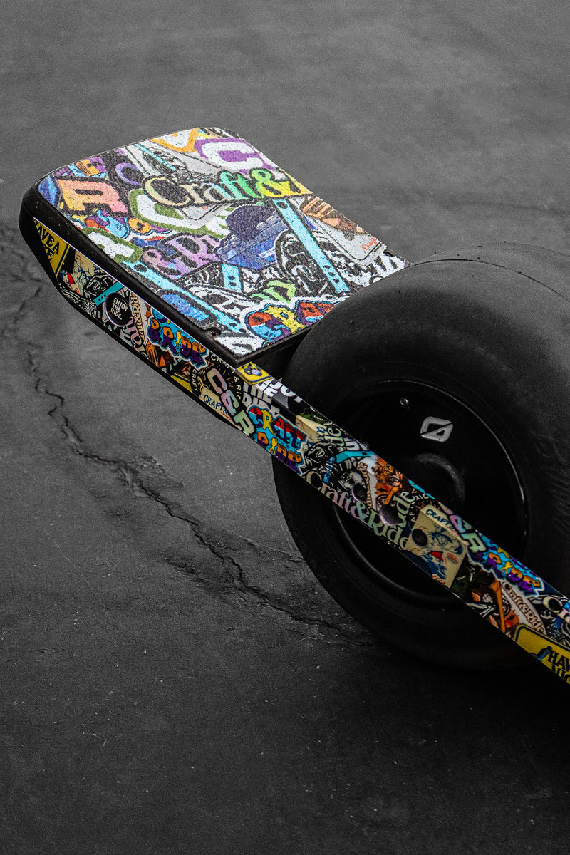 Craft&Ride Rail Guards for Onewheel™ in Stickers Edition
