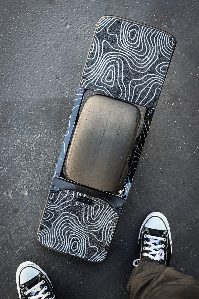 Craft&Ride Rail Guards for Onewheel™ in Topography Edition