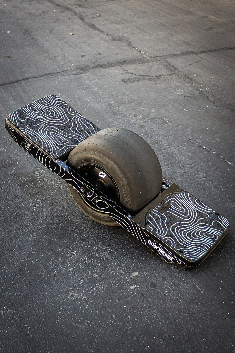 Craft&Ride Rail Guards for Onewheel™ in Topography Edition