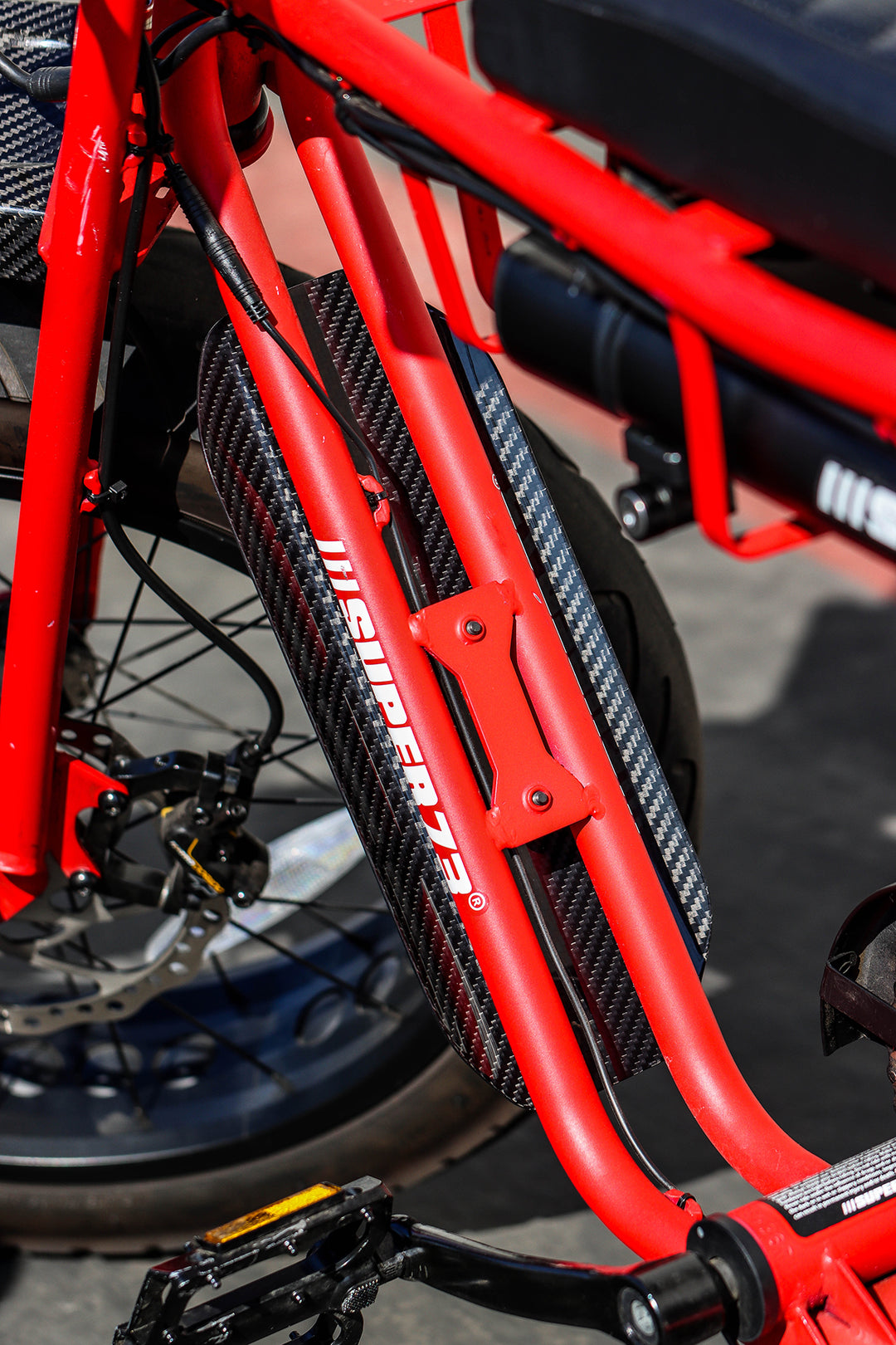 Craft Ride Carbon Fiber Fender Kit for Super73