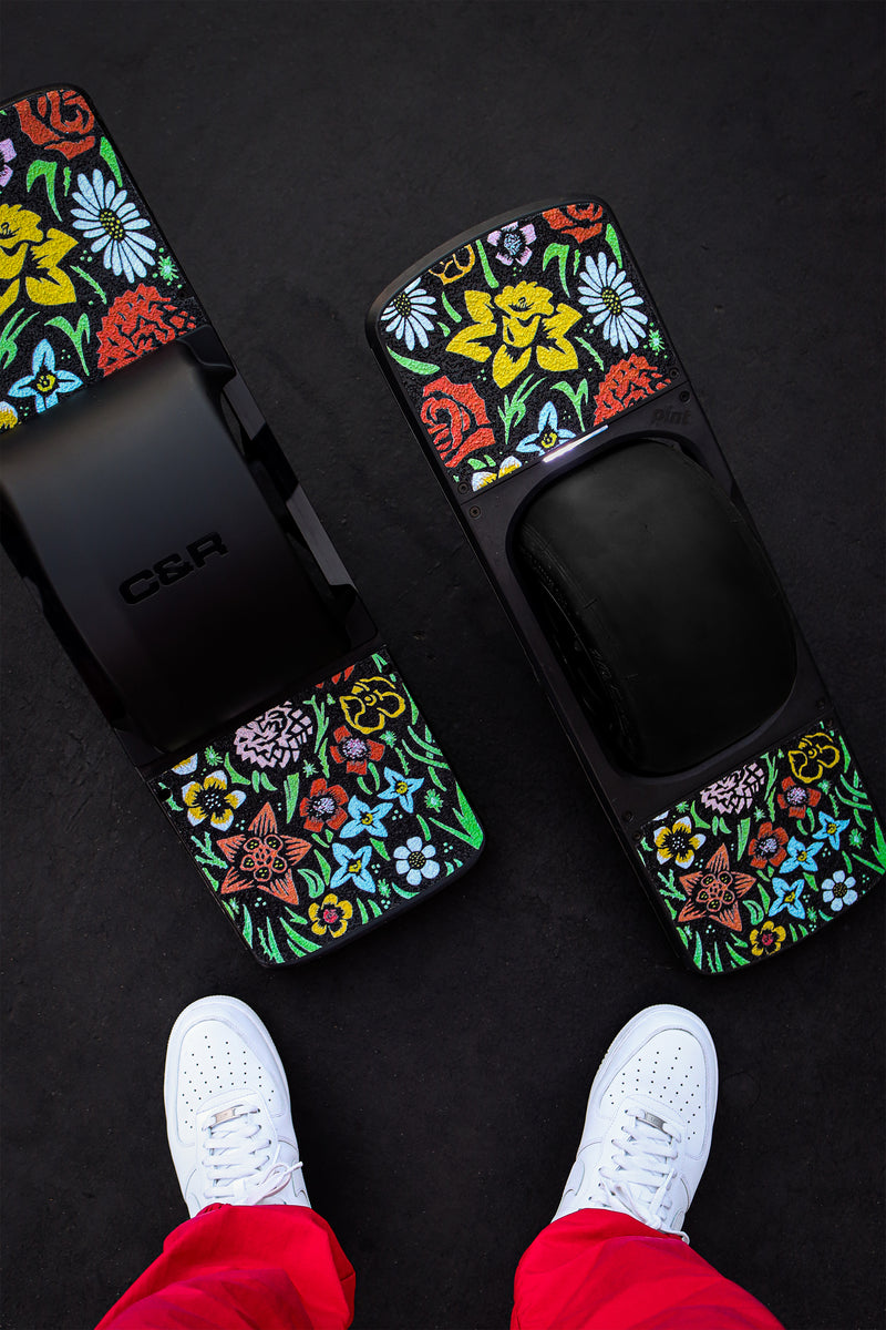 Craft&Ride Grip Tape for Onewheel™ in Floral Edition