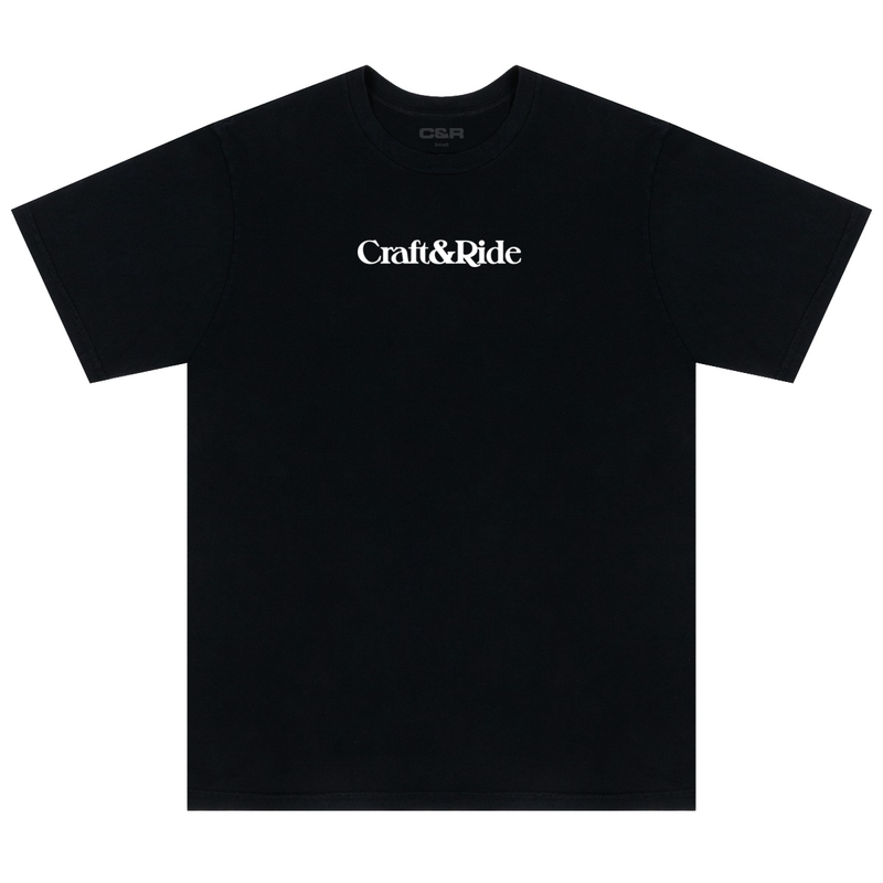 Craft&Ride Classic T-Shirt in Black