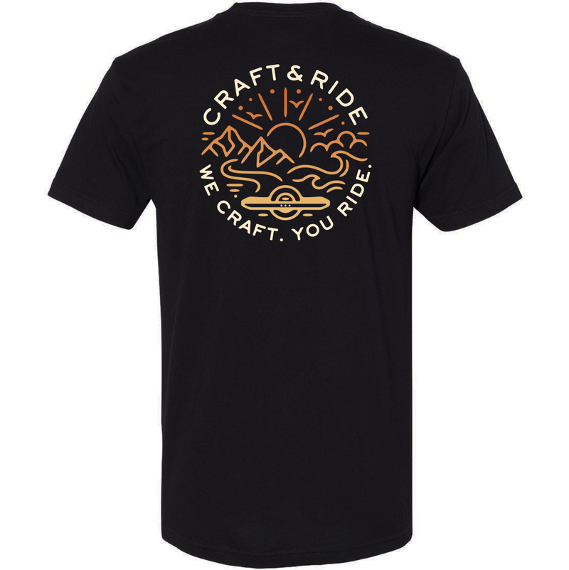 Craft&Ride Endless Summer T-Shirt in Black