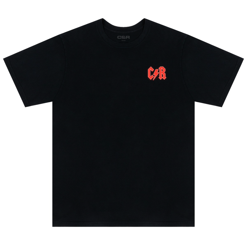 Craft&Ride Neon T-Shirt in Black