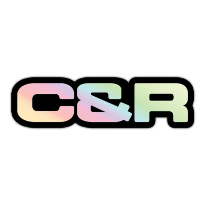 C&R Sticker in Holographic Edition