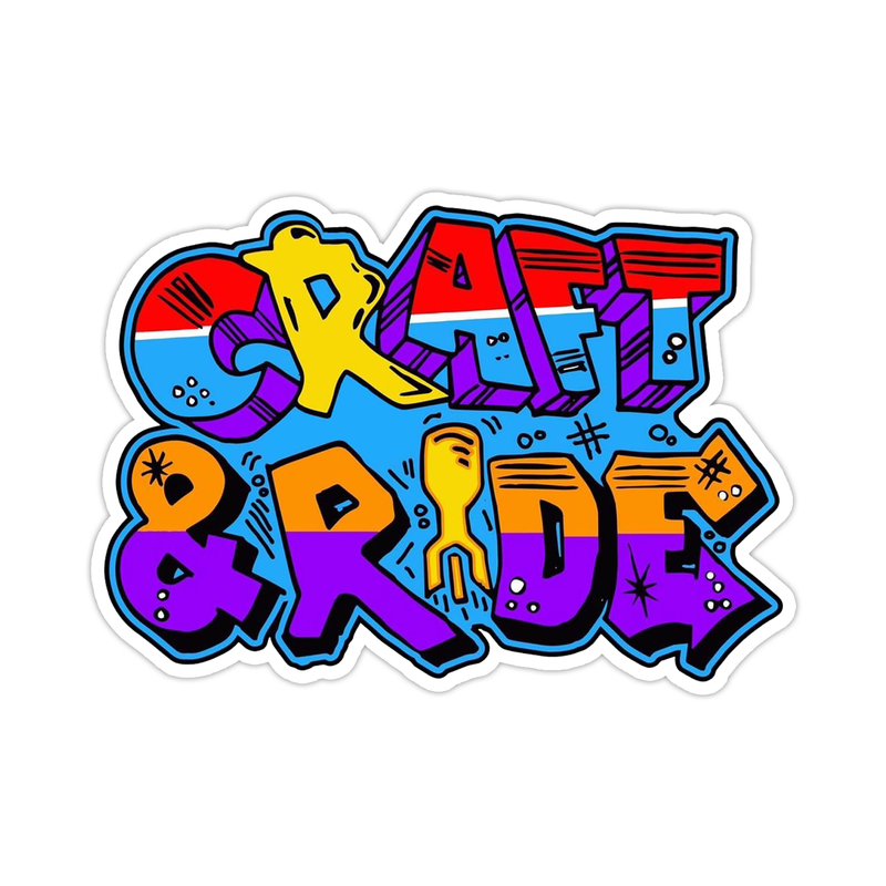 Craft&Ride Graffiti Sticker