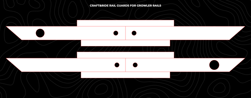 Growler Rails - Craft&Ride Rail Guards for Growler Rails - Custom Craft&Ride Rail Guards Builder