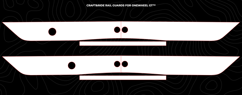 Onewheel GT™ - Craft&Ride Rail Guards for Onewheel GT™ - Custom Craft&Ride Rail Guards Builder